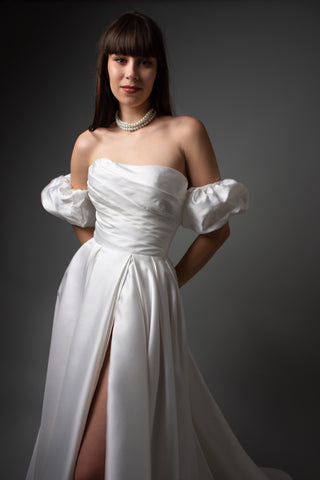 Wedding dresses with Statement sleeves