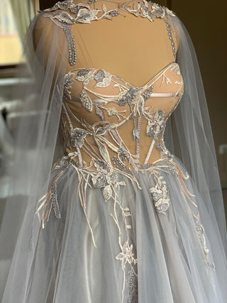 Matching Cape Veil - Dresses Dioma