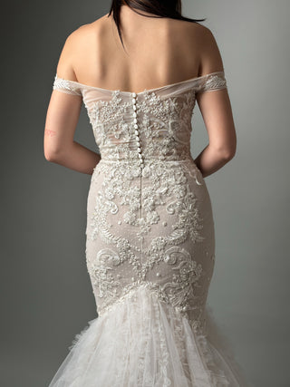 Mermaid Lace Wedding Dress Off The Shoulder