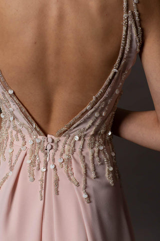Unique Beaded wedding dress in pink - Dresses Dioma